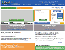 Tablet Screenshot of epayroll-us.com